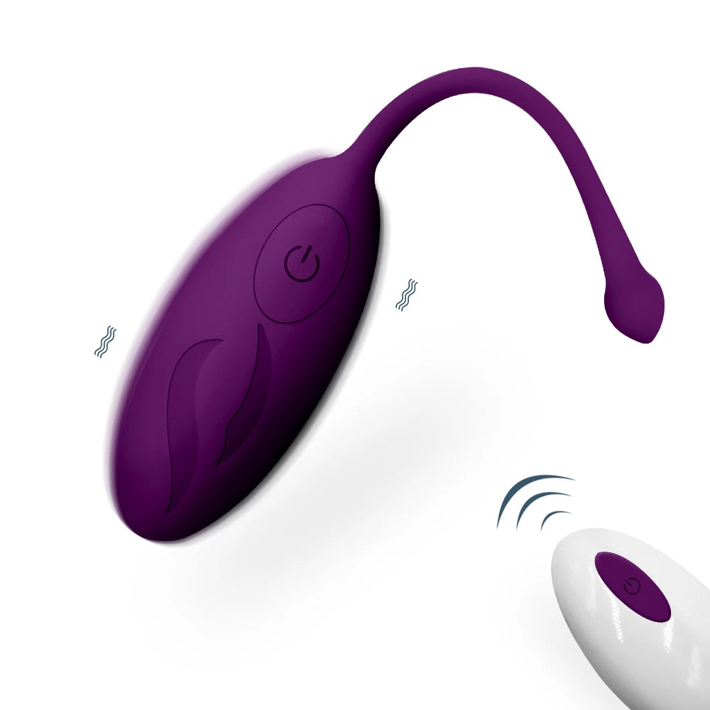 Remote-Control Bullet Egg Vibrator – G‑Spot & Clit Stimulator
