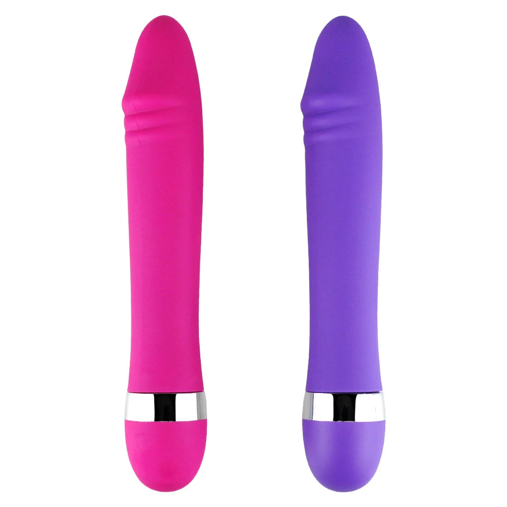 Mini AV Magic Vibrator – Realistic G‑Spot & Anal Silicone Massager