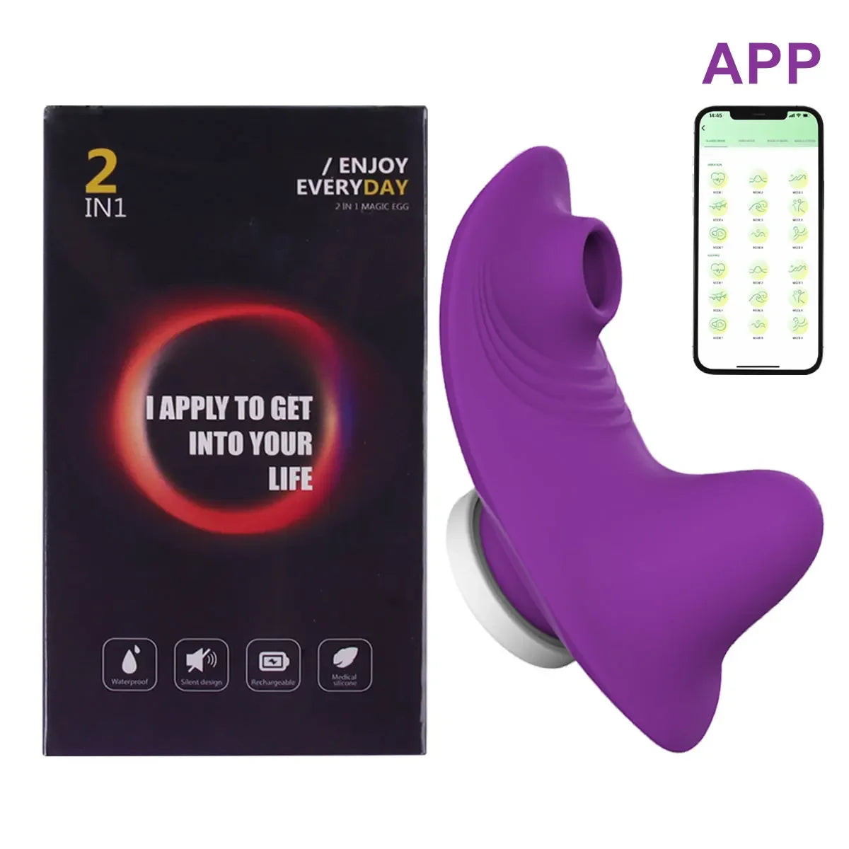 Pulse & Play Clit Sucker – Panty-Friendly Oral-Style Suction Vibrator