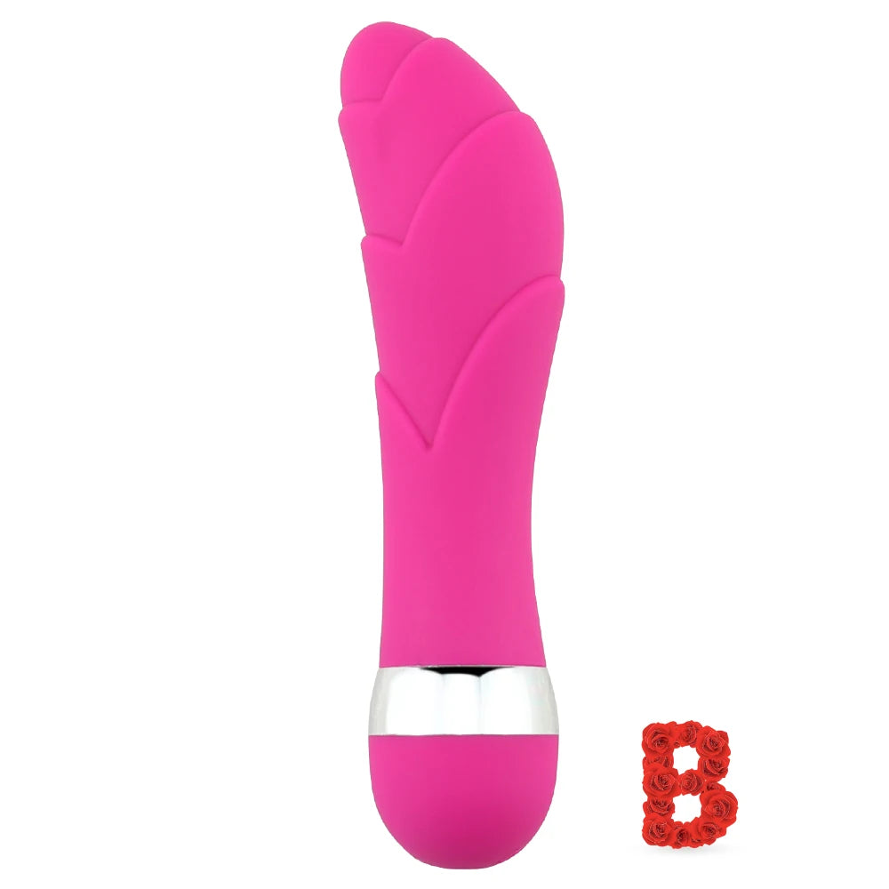 Mini AV Magic Vibrator – Realistic G‑Spot & Anal Silicone Massager