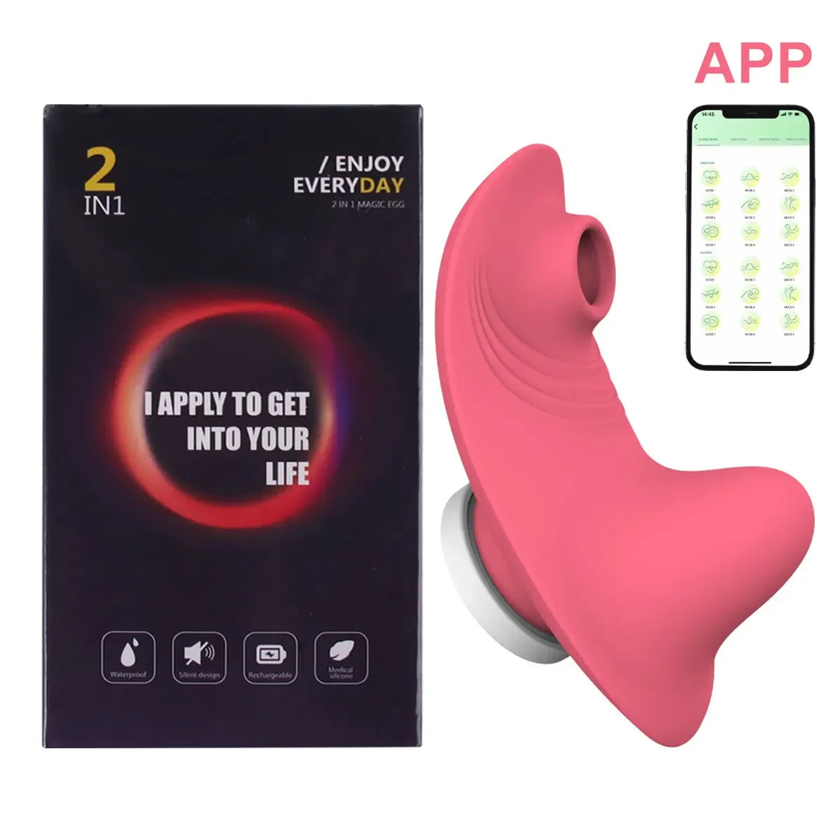 Pulse & Play Clit Sucker – Panty-Friendly Oral-Style Suction Vibrator