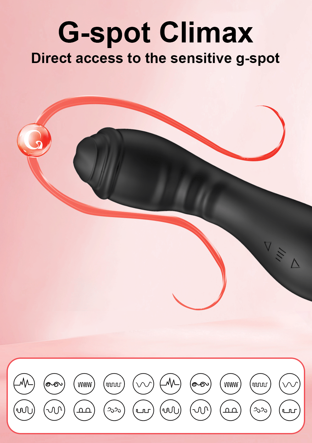 20‑Speed Power Magic Wand – G‑Spot & Clit Bliss Machine