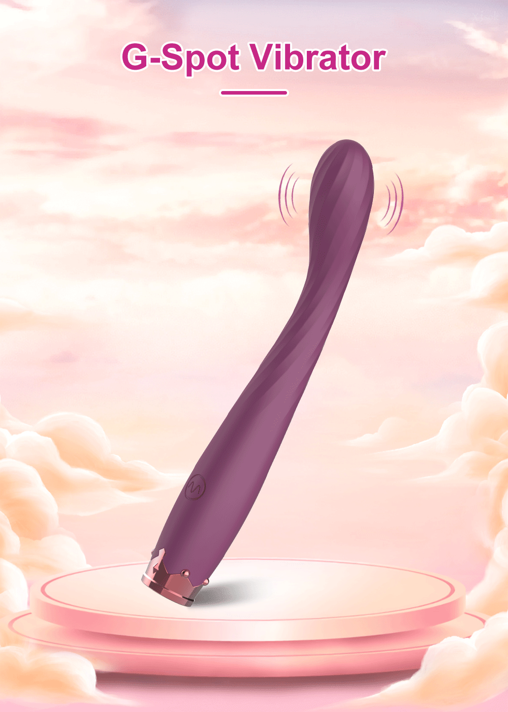 Beginner Clit & G‑Spot Vibrator – Slim External Penetration Stimulator