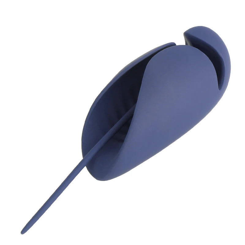 Silicone Penis Vibrator Plug – Glans & Urethra Massager with Horse‑Eye Tip