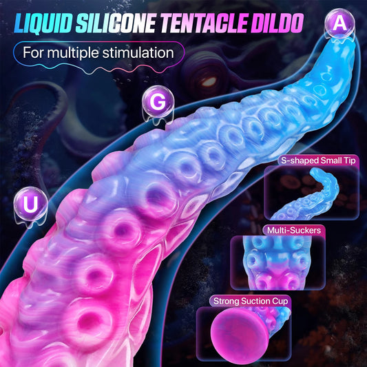 Tentacle Fantasy Dildo – Progressive Tentacle Plug for Anal & Vaginal Play