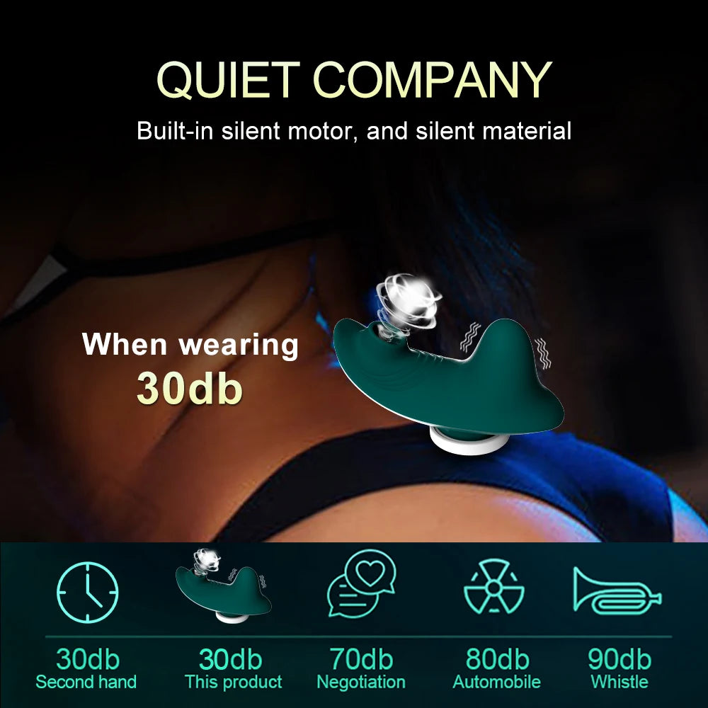Pulse & Play Clit Sucker – Panty-Friendly Oral-Style Suction Vibrator