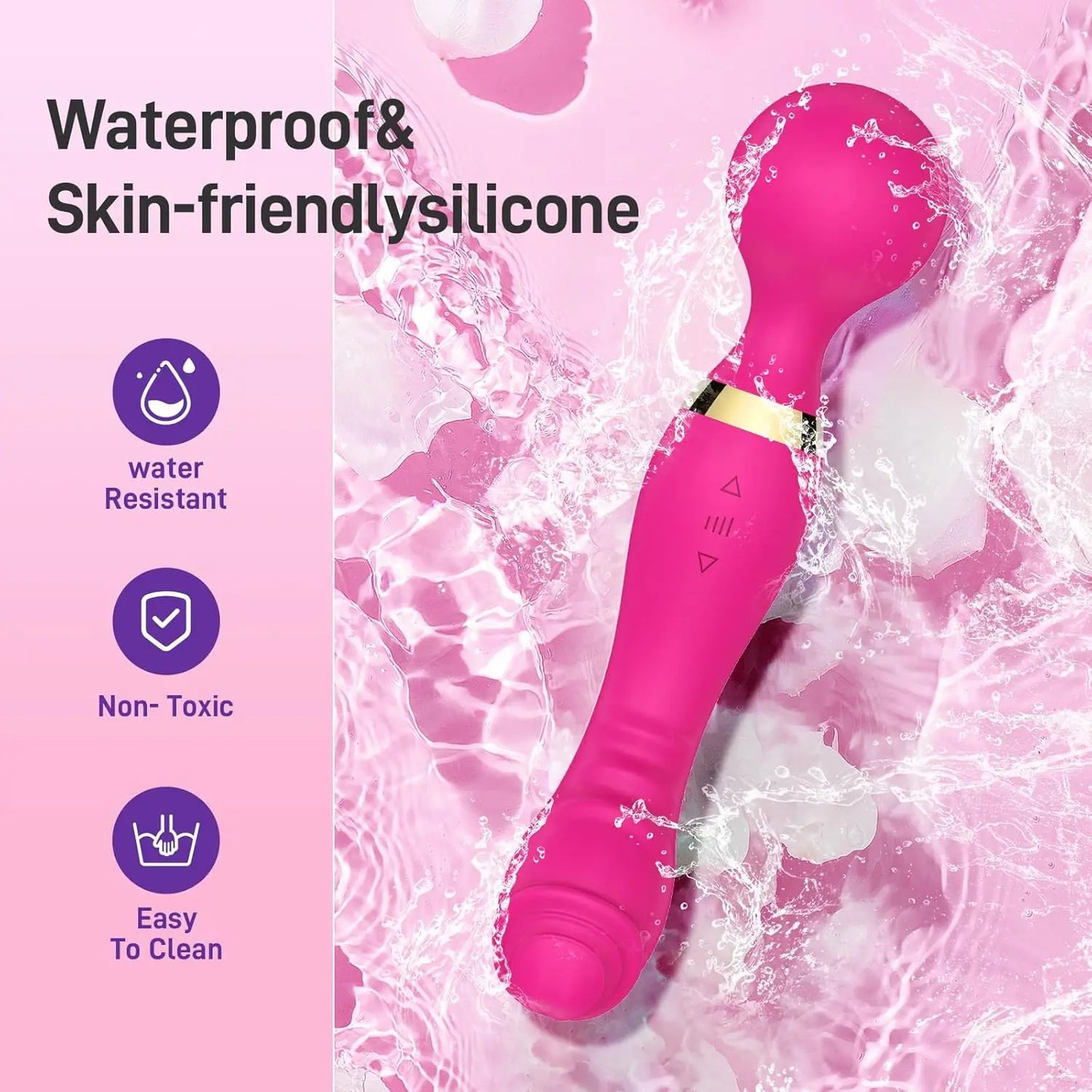20‑Speed Power Magic Wand – G‑Spot & Clit Bliss Machine