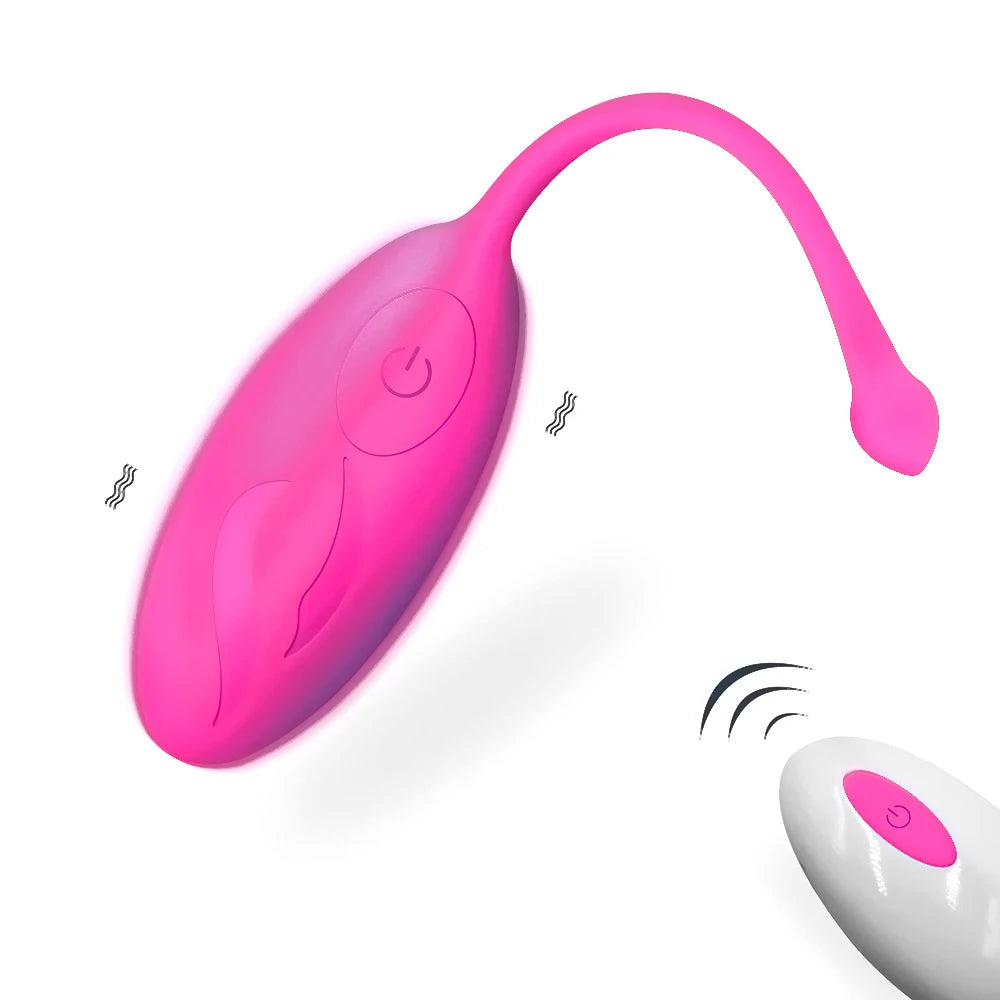 Remote-Control Bullet Egg Vibrator – G‑Spot & Clit Stimulator