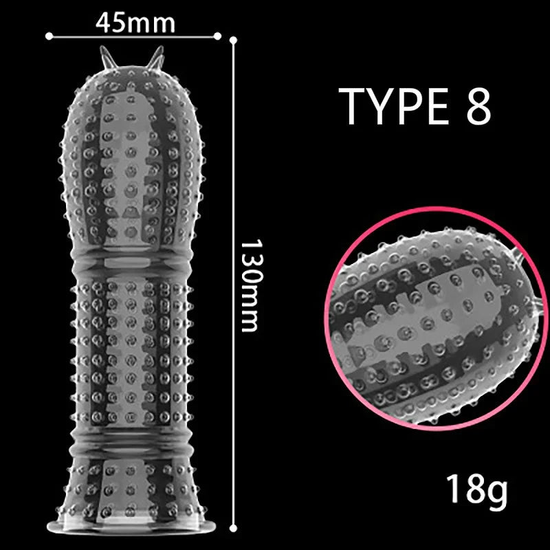 Wakeway Crystal Extender & Delay Ring – Longer-lasting Pleasure for Him