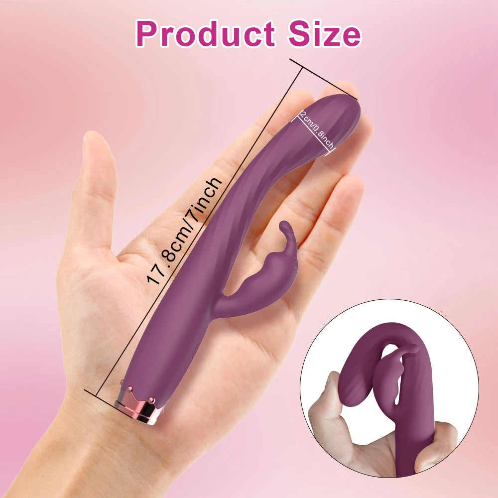 Beginner Clit & G‑Spot Vibrator – Slim External Penetration Stimulator