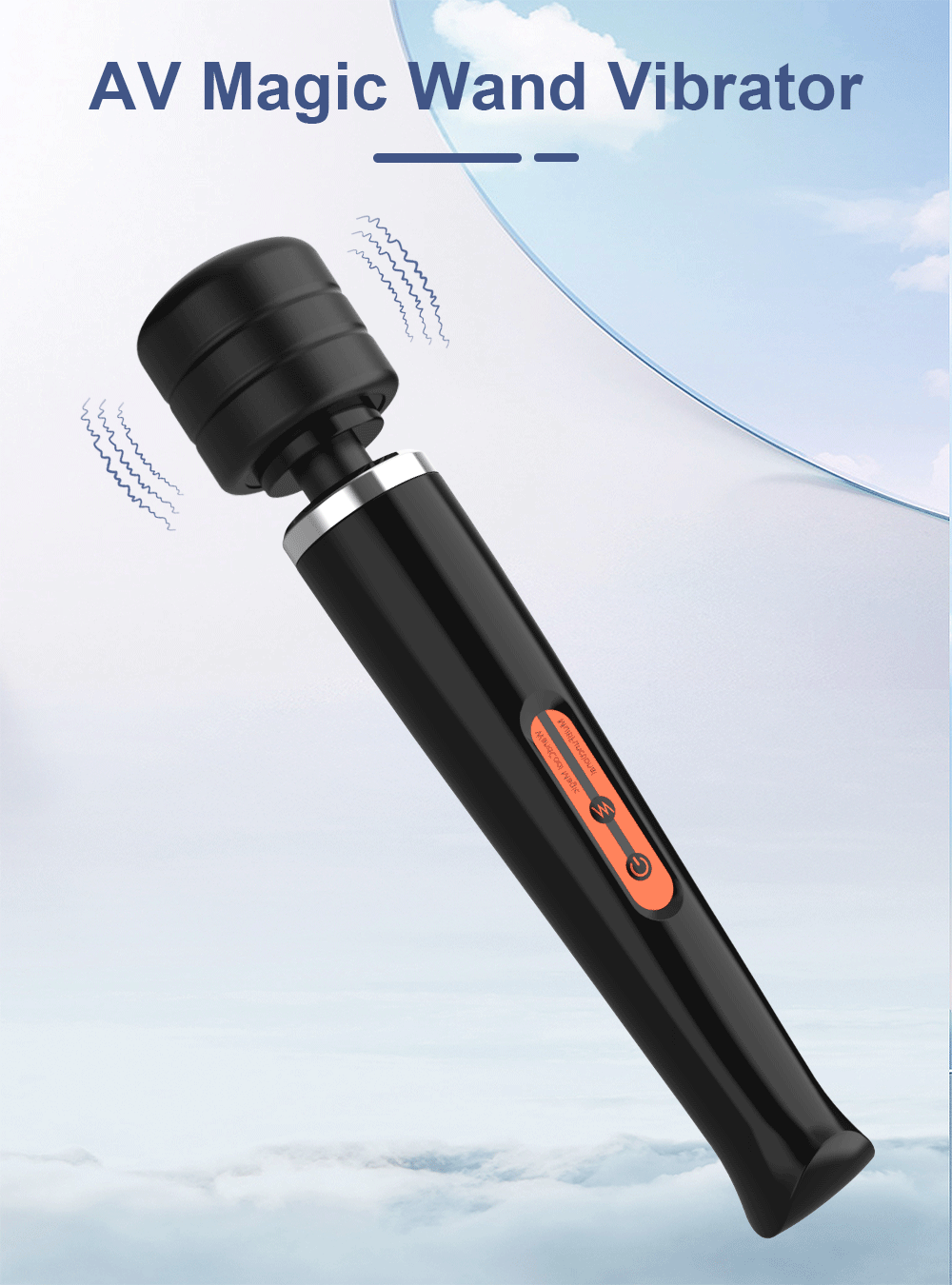 Big AV Power Wand – 20‑Mode Clit & G‑Spot Body Massager