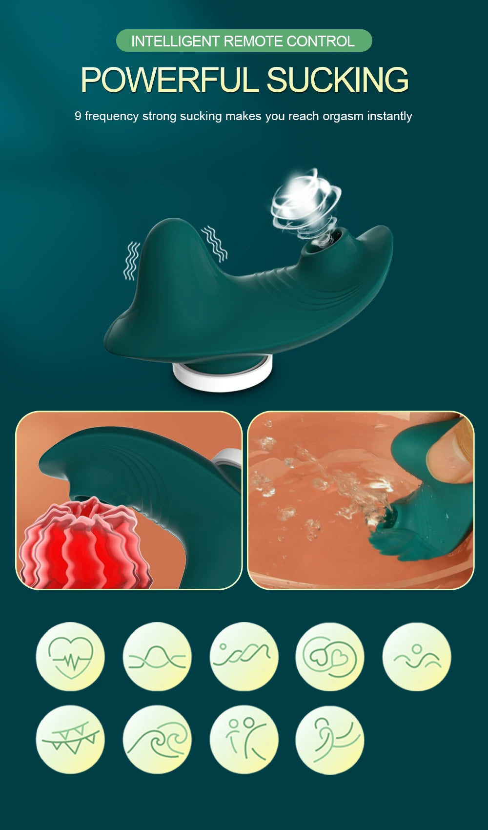 Pulse & Play Clit Sucker – Panty-Friendly Oral-Style Suction Vibrator