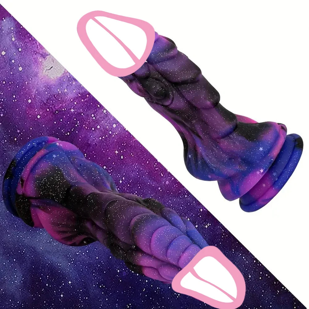 Dragon Monster Silicone Dildo with Strong Suction Cup – G‑Spot & Anal Plug