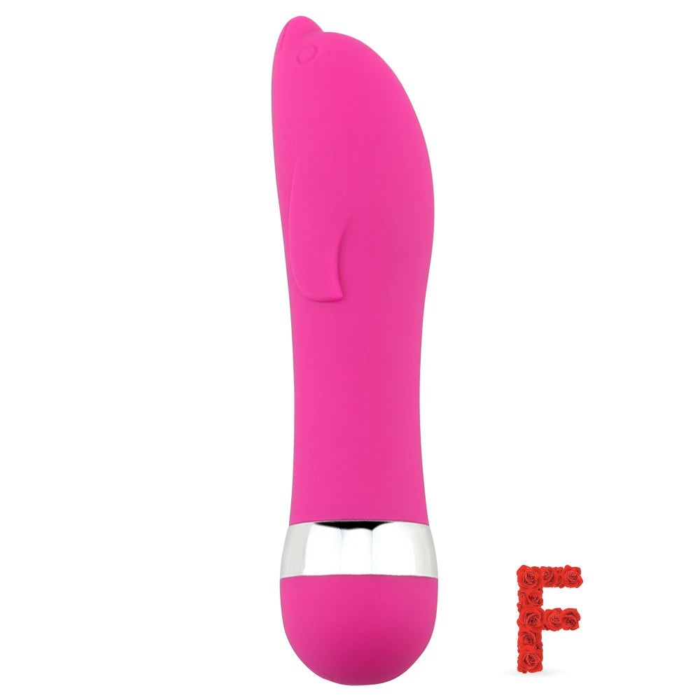 Mini AV Magic Vibrator – Realistic G‑Spot & Anal Silicone Massager
