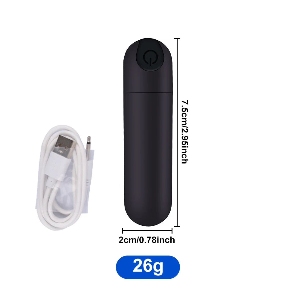Remote-Control Wearable Mini Vibrator – Panty Bullet Egg for Clit & G‑Spot