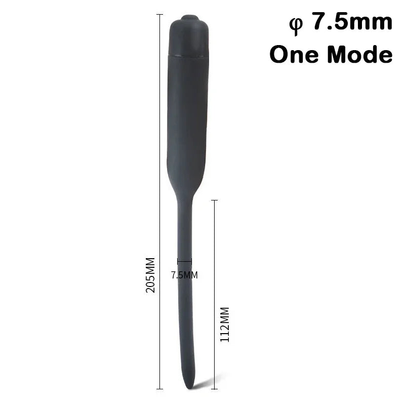 Electric Silicone Horse‑Eye Urethral Vibrator Stick – Urethral Dilator