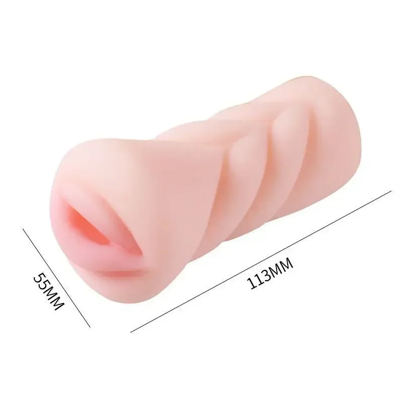 Aircraft Cup Male Masturbator – Suction-Power TPE Stroker Cup