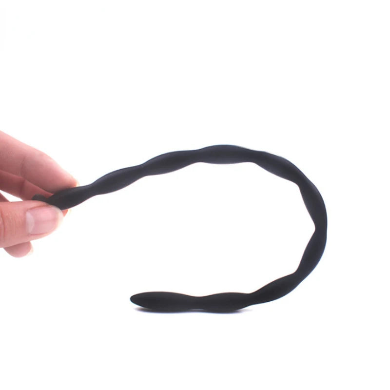 Soft Silicone Urethral Dilator – 8-Size Horse‑Eye Penis & Urethra Plug Set