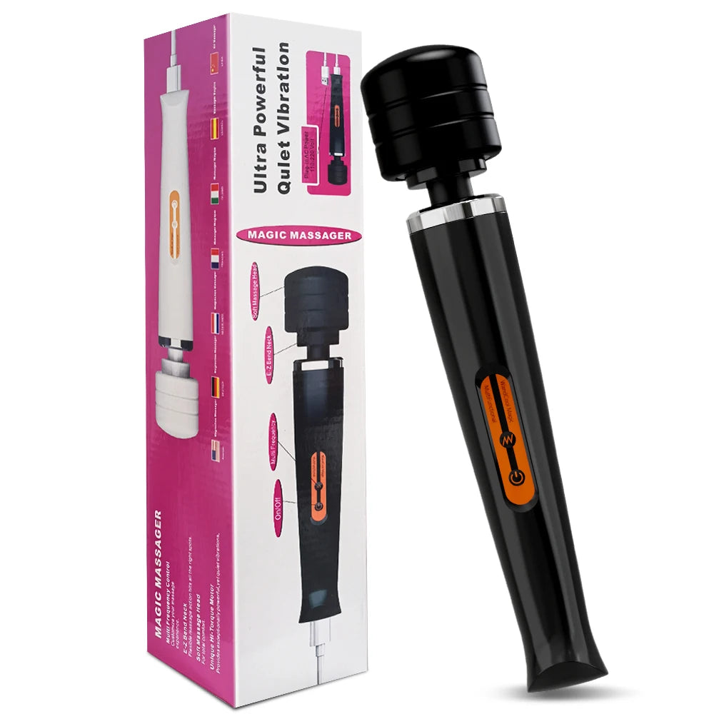 Big AV Power Wand – 20‑Mode Clit & G‑Spot Body Massager