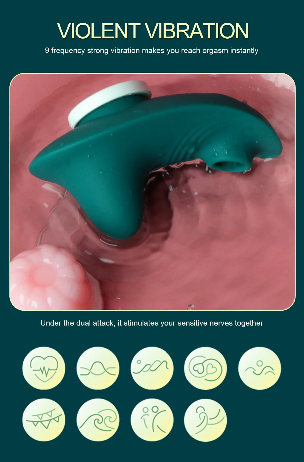 Pulse & Play Clit Sucker – Panty-Friendly Oral-Style Suction Vibrator