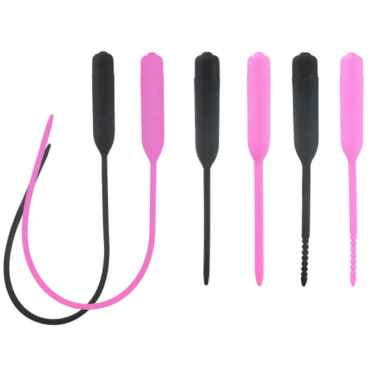Electric Silicone Horse‑Eye Urethral Vibrator Stick – Urethral Dilator
