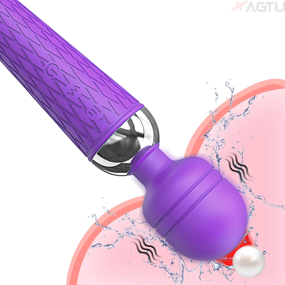 Big AV Power Wand – 20‑Mode Clit & G‑Spot Body Massager