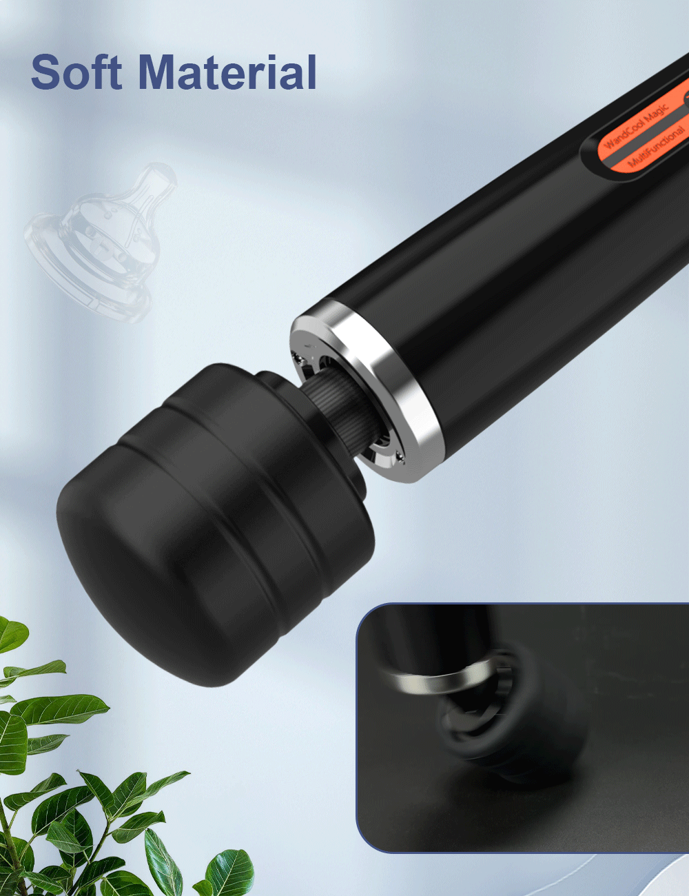 Big AV Power Wand – 20‑Mode Clit & G‑Spot Body Massager