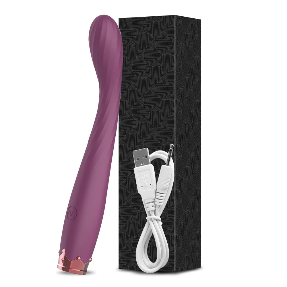 Beginner Clit & G‑Spot Vibrator – Slim External Penetration Stimulator