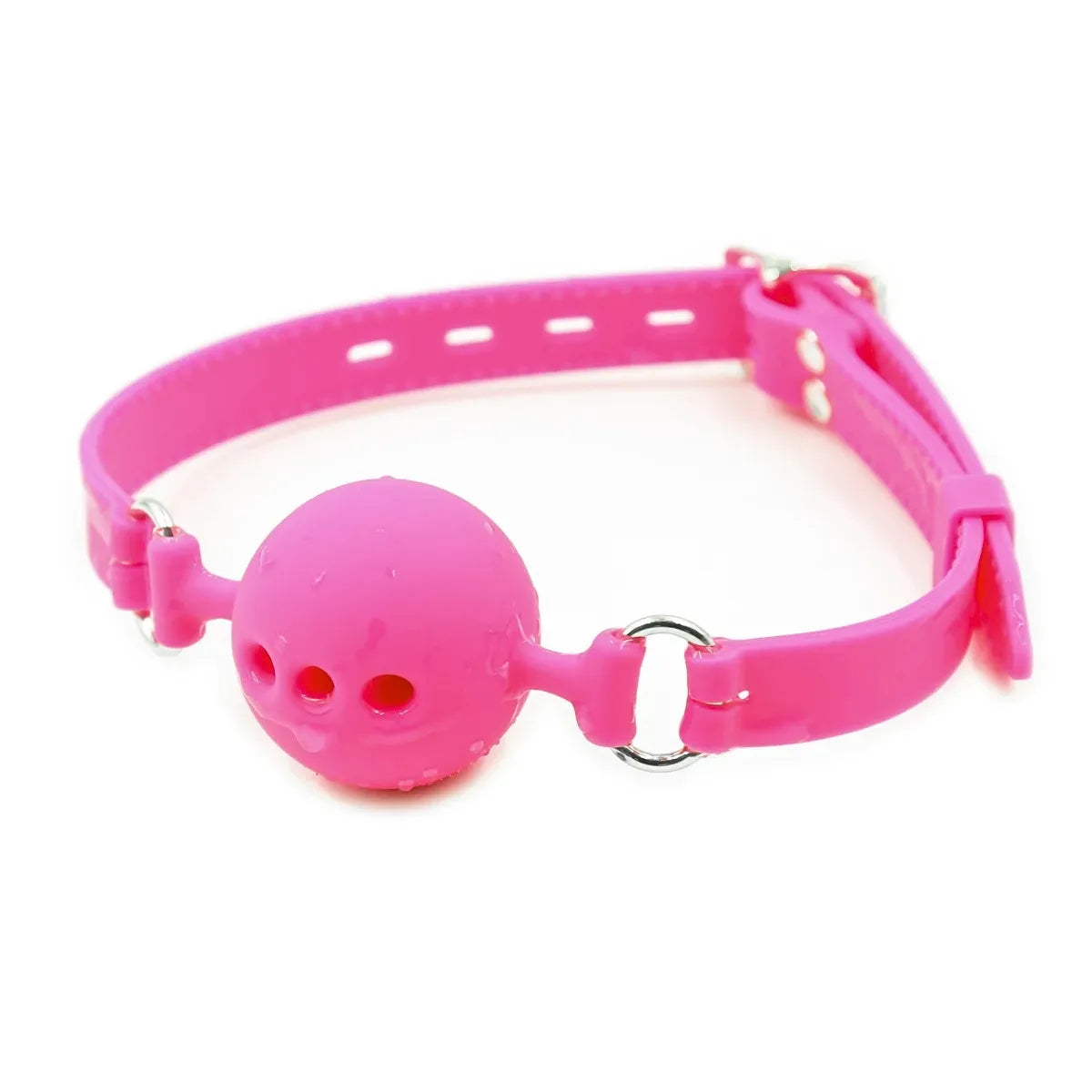 3‑Size Silicone Open‑Mouth Ball Gag – Adjustable Bondage Gag Set