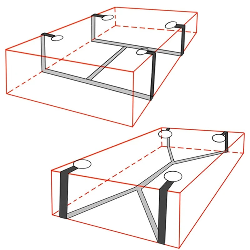 Erotic Bondage Bed Games Set – Handcuffs & Ankle Restraints Kit