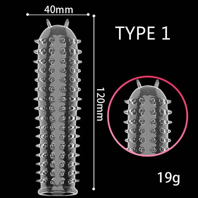 Wakeway Crystal Extender & Delay Ring – Longer-lasting Pleasure for Him