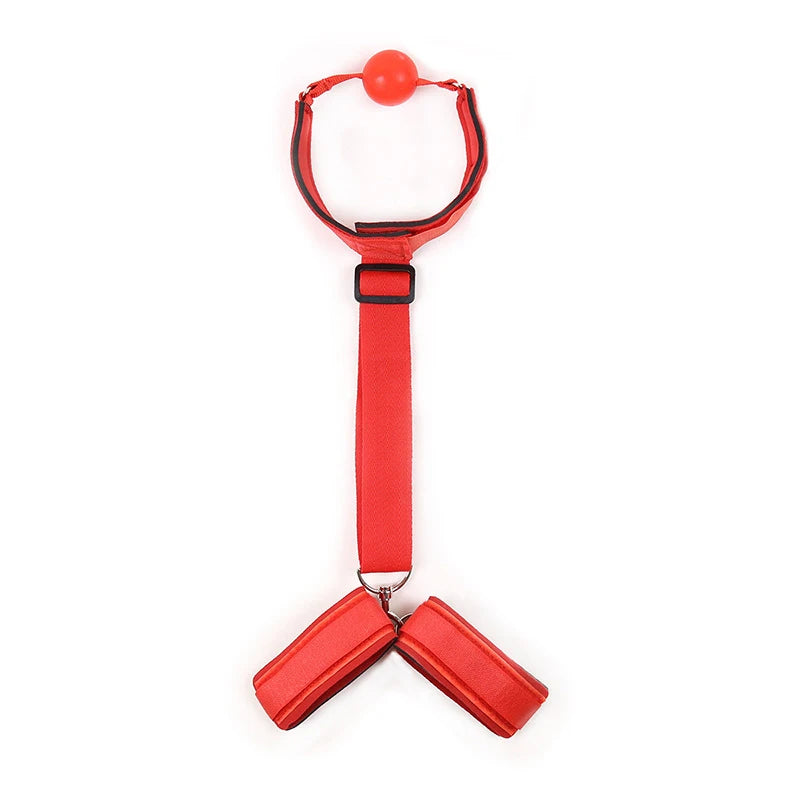 Erotic Bondage Bed Games Set – Handcuffs & Ankle Restraints Kit