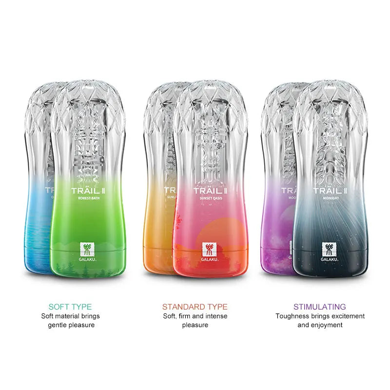 Transparent Vacuum Endurance Cup – Compact Male Stamina Trainer