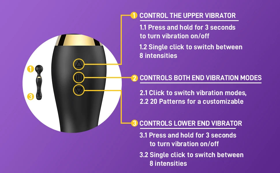 20‑Speed Power Magic Wand – G‑Spot & Clit Bliss Machine