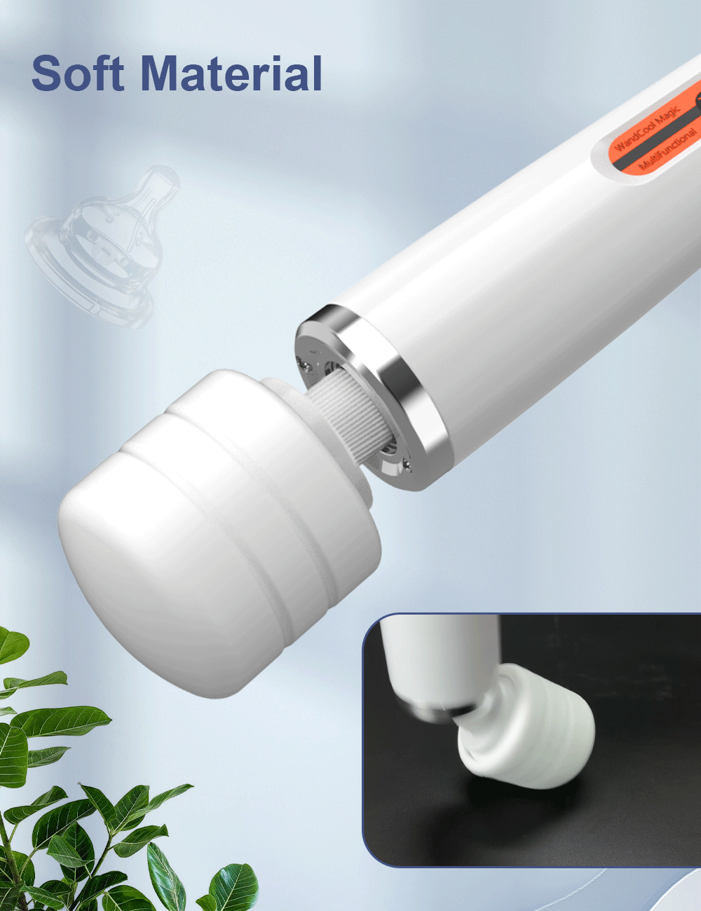 Big AV Power Wand – 20‑Mode Clit & G‑Spot Body Massager