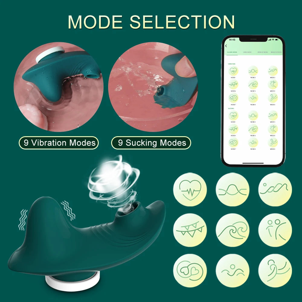 Pulse & Play Clit Sucker – Panty-Friendly Oral-Style Suction Vibrator
