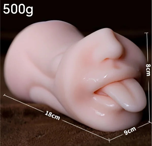 Realistic Dual-Port Pocket Pussy – Vagina & Anal 3D Masturbator
