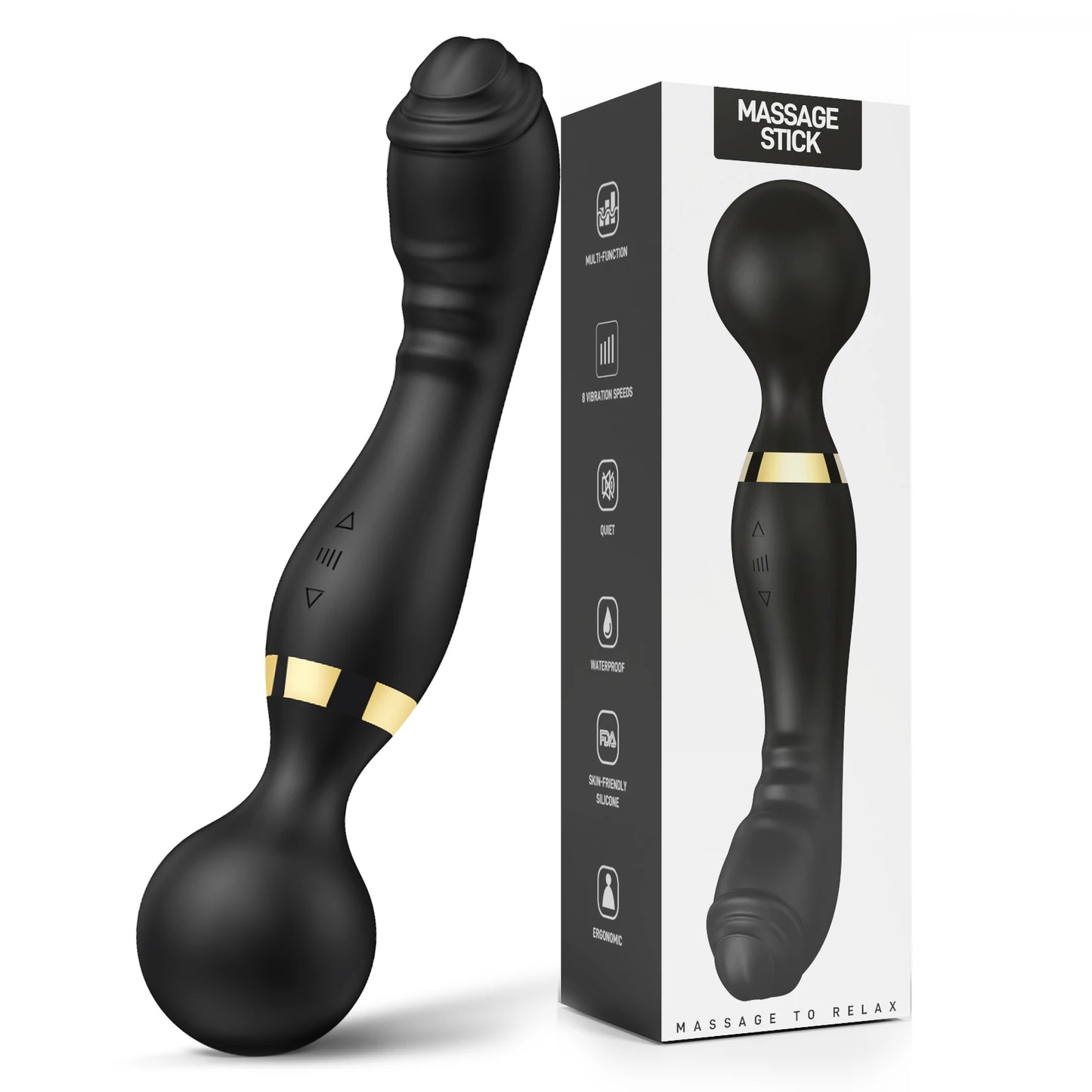 20‑Speed Power Magic Wand – G‑Spot & Clit Bliss Machine