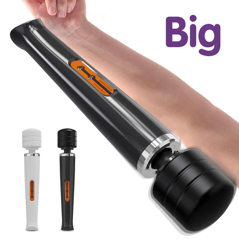 Big AV Power Wand – 20‑Mode Clit & G‑Spot Body Massager