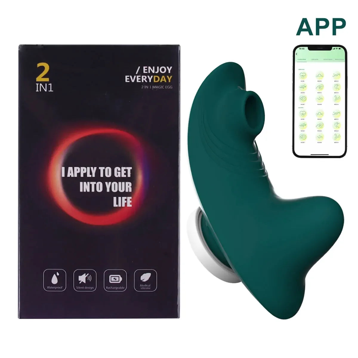 Pulse & Play Clit Sucker – Panty-Friendly Oral-Style Suction Vibrator