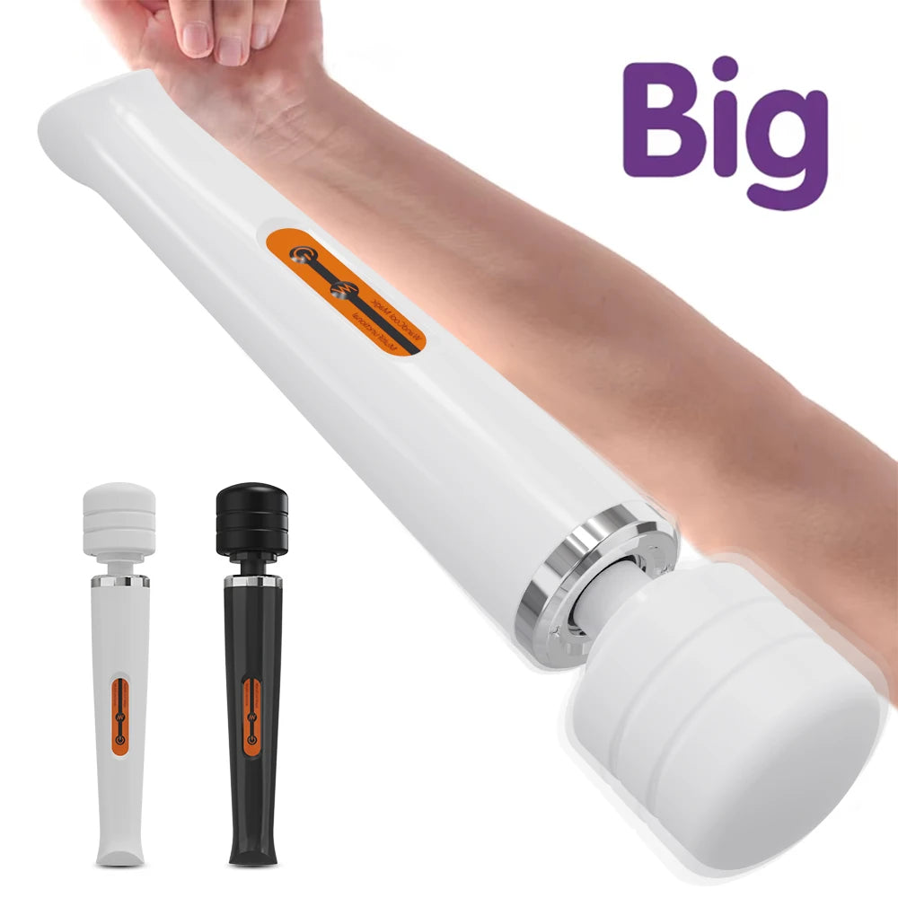 Big AV Power Wand – 20‑Mode Clit & G‑Spot Body Massager