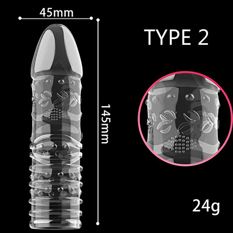 Wakeway Crystal Extender & Delay Ring – Longer-lasting Pleasure for Him