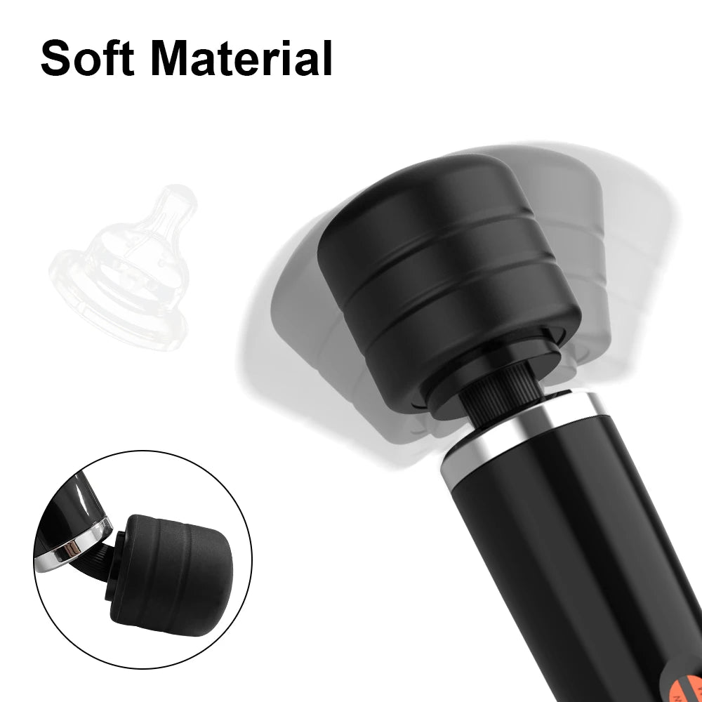 Big AV Power Wand – 20‑Mode Clit & G‑Spot Body Massager