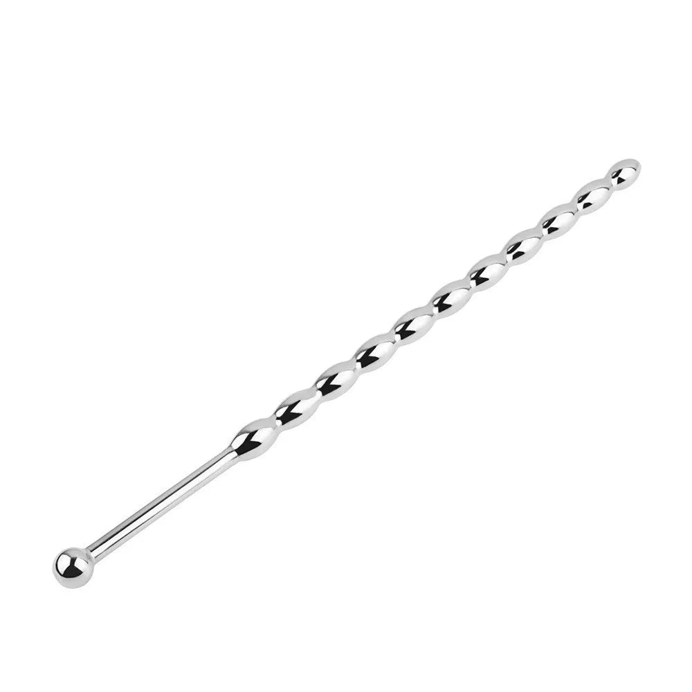 Stainless Steel Urethral Bead Plug Set – 6 mm & 8 mm Electro Shock Sounding Rod