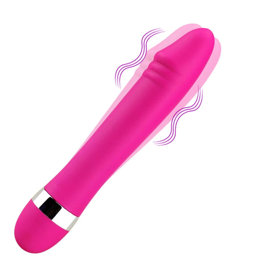 Mini AV Magic Vibrator – Realistic G‑Spot & Anal Silicone Massager