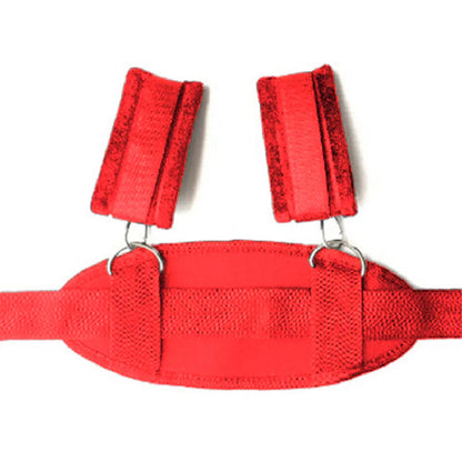 Leather Handcuffs & Ankle Cuffs Restraint Set – Adjustable Bondage Kit