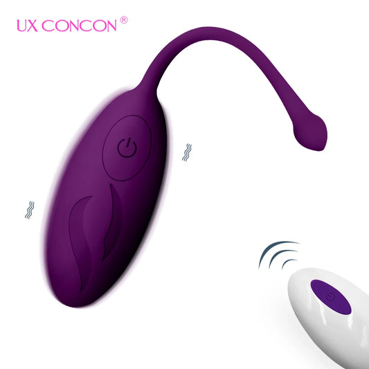 Remote-Control Bullet Egg Vibrator – G‑Spot & Clit Stimulator