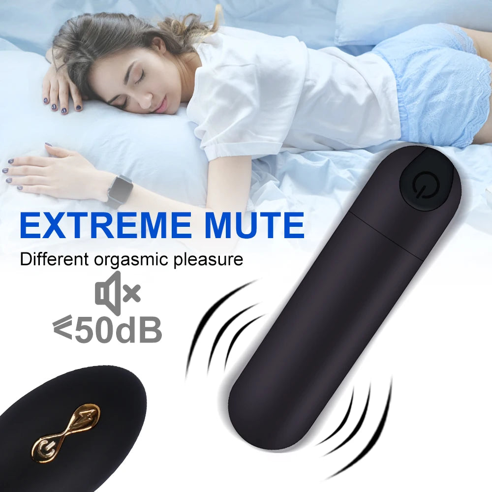 Remote-Control Wearable Mini Vibrator – Panty Bullet Egg for Clit & G‑Spot