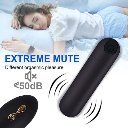 Remote-Control Wearable Mini Vibrator – Panty Bullet Egg for Clit & G‑Spot