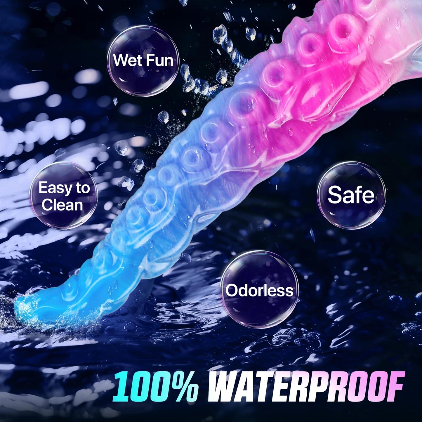 Tentacle Fantasy Dildo – Progressive Tentacle Plug for Anal & Vaginal Play